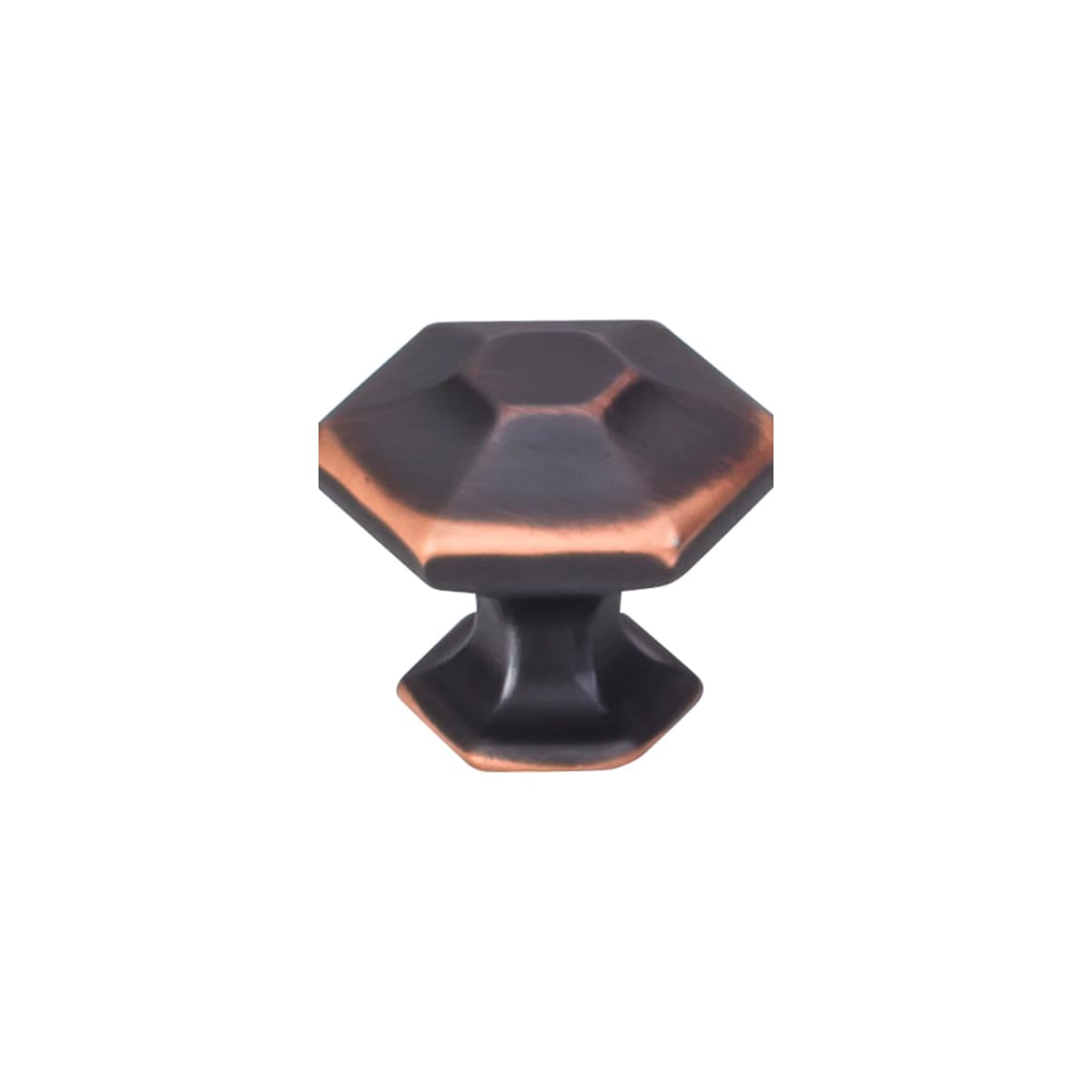 Top Knobs - TK713UM-10PACK - Spectrum 1-1/4 Inch Geometric Cabinet Knob from the Transcend Collection - 10 Pack in Umbrio