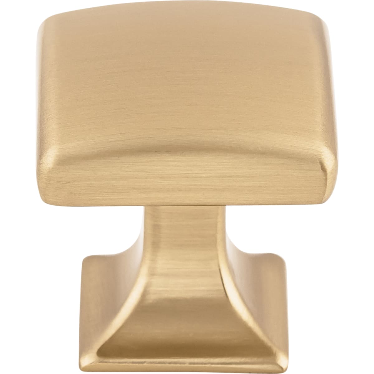 Contour 1-1/8 Inch Square Cabinet Knob from the Transcend Collection