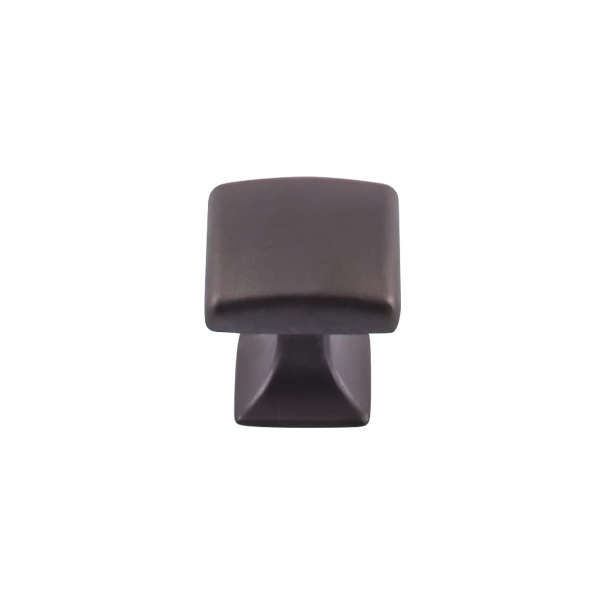 Top Knobs - TK721SAB-10PACK - Contour 1-1/8 Inch Square Cabinet Knob from the Transcend Collection - 10 Pack in Sable
