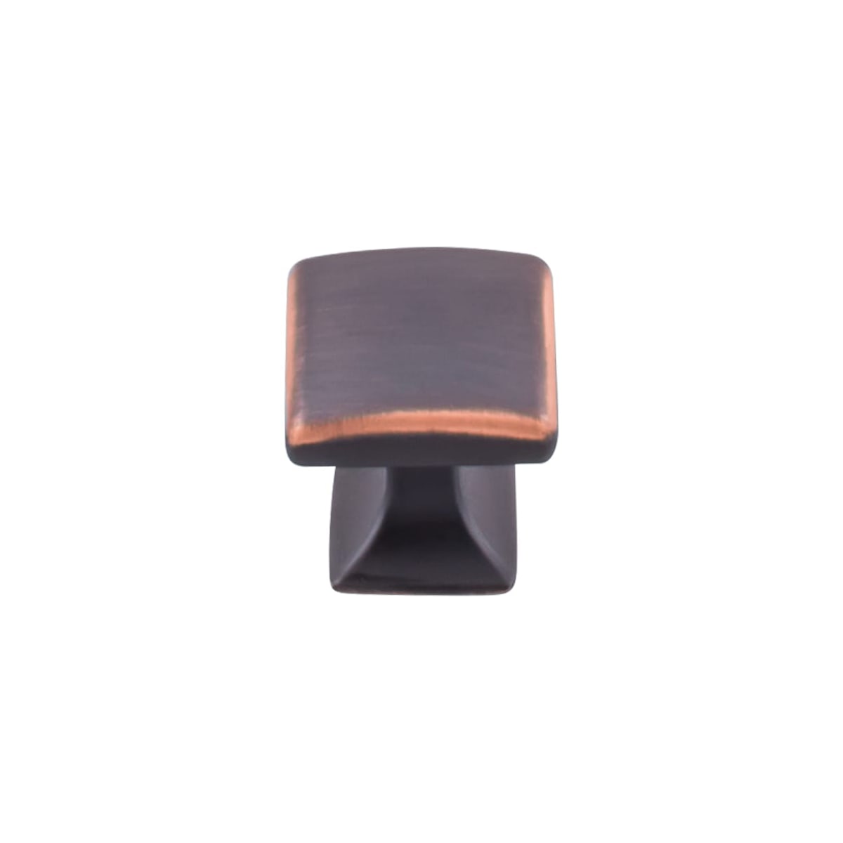 Top Knobs - TK721UM-25PACK - Contour 1-1/8 Inch Square Cabinet Knob from the Transcend Collection - 25 Pack in Umbrio