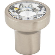 Top Knobs - TK736BSN - Wentworth 1-1/8 Inch Mushroom Cabinet Knob from the Barrington Collection in Brushed Satin Nickel