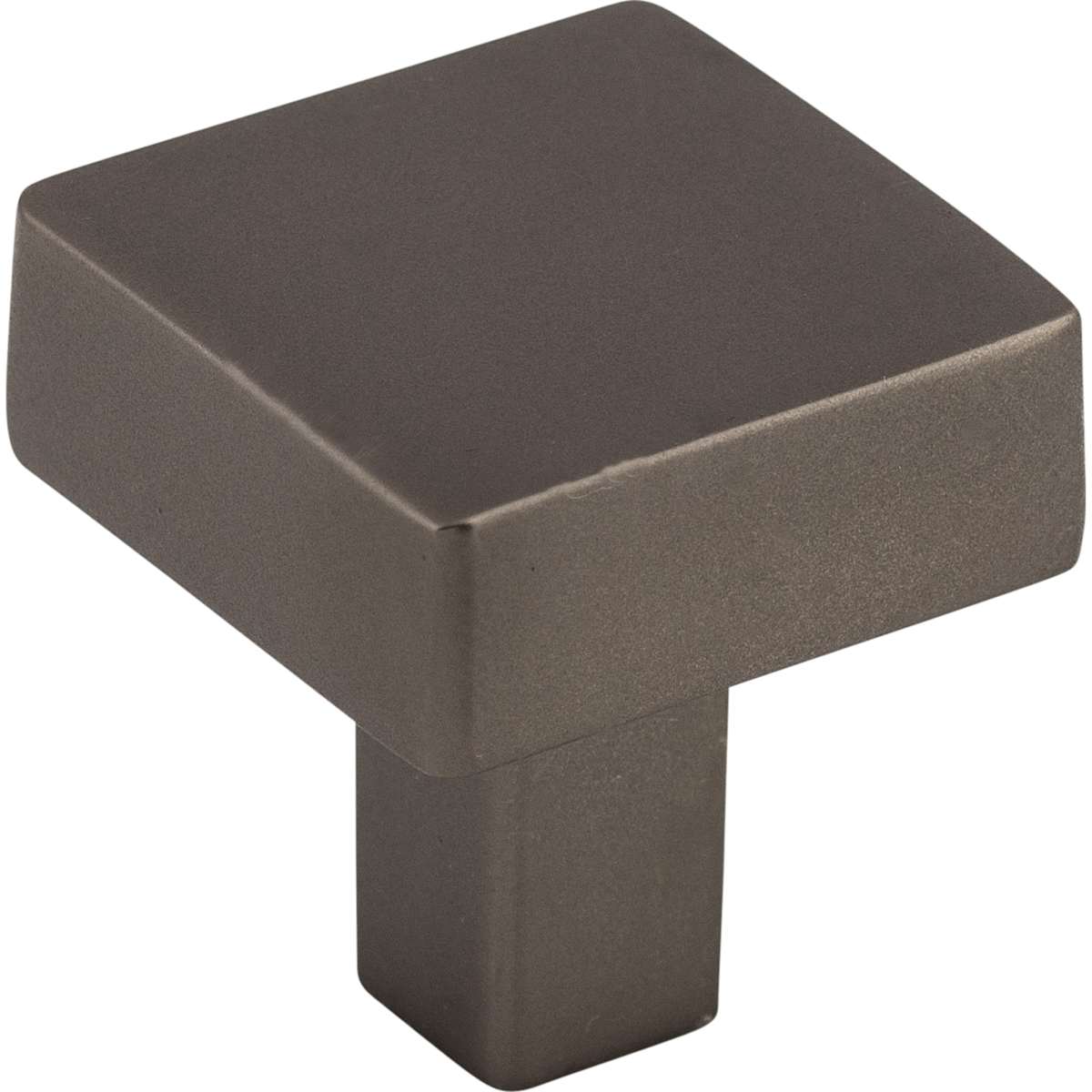 Top Knobs - TK740AG - Channing 1-1/16 Inch Square Cabinet Knob from the Barrington Collection in Ash Gray