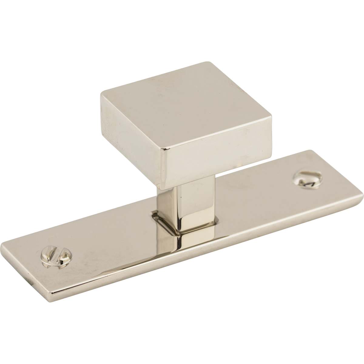 Top Knobs - TK740AG - Channing 1-1/16 Inch Square Cabinet Knob from the Barrington Collection in Ash Gray