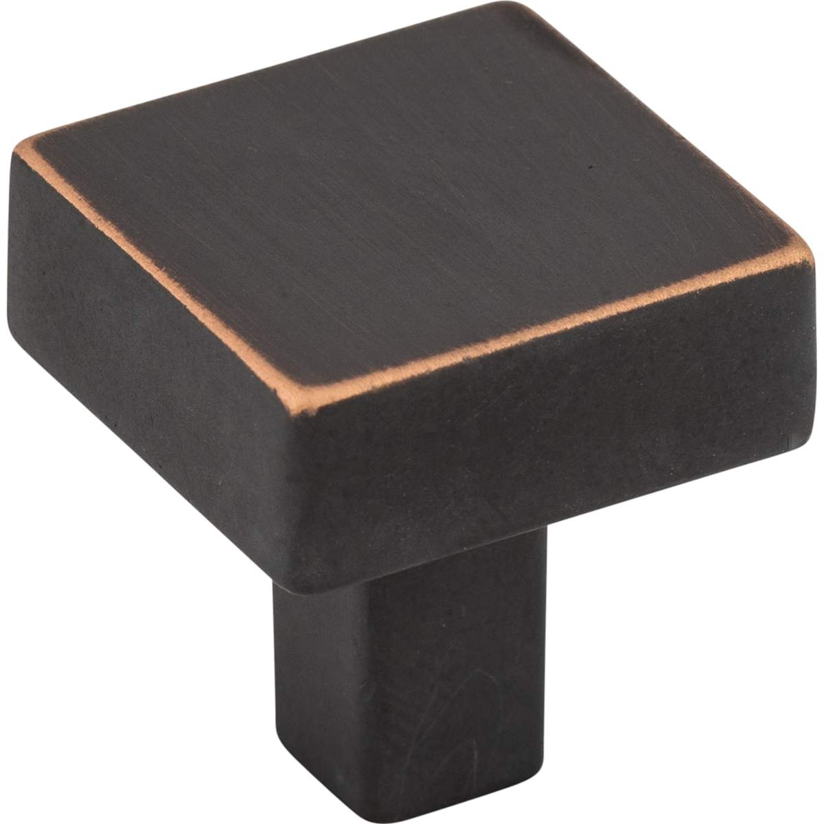 Top Knobs - TK740AG - Channing 1-1/16 Inch Square Cabinet Knob from the Barrington Collection in Ash Gray