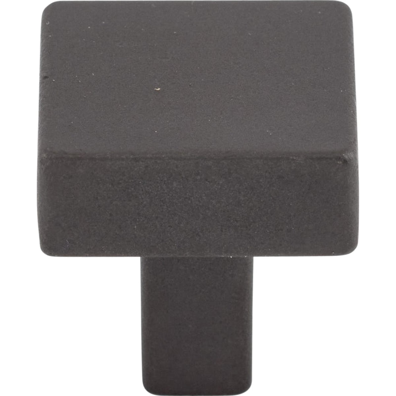 Top Knobs - TK740SAB - Channing 1-1/16 Inch Square Cabinet Knob from the Barrington Collection in Sable