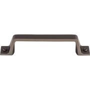 Top Knobs - TK743AG - Channing 3-3/4 Inch Center to Center Handle Cabinet Pull from the Barrington Series in Ash Gray
