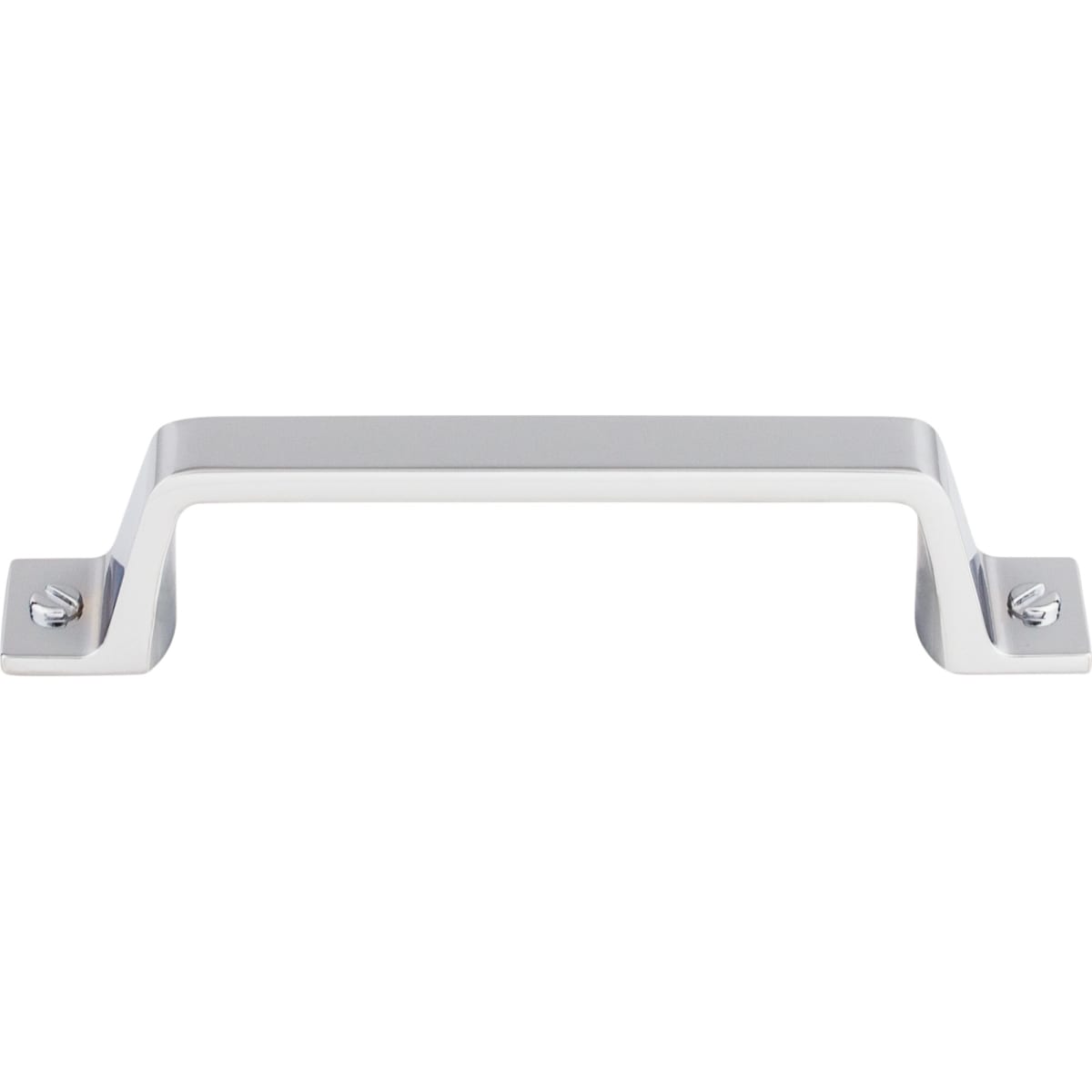 Top Knobs - TK743PC - Channing 3-3/4 Inch Center to Center Handle Cabinet Pull from the Barrington Series in Polished Chrome