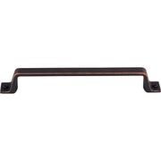 Top Knobs - TK745UM - Channing 6-5/16 Inch Center to Center Handle Cabinet Pull from the Barrington Series in Umbrio