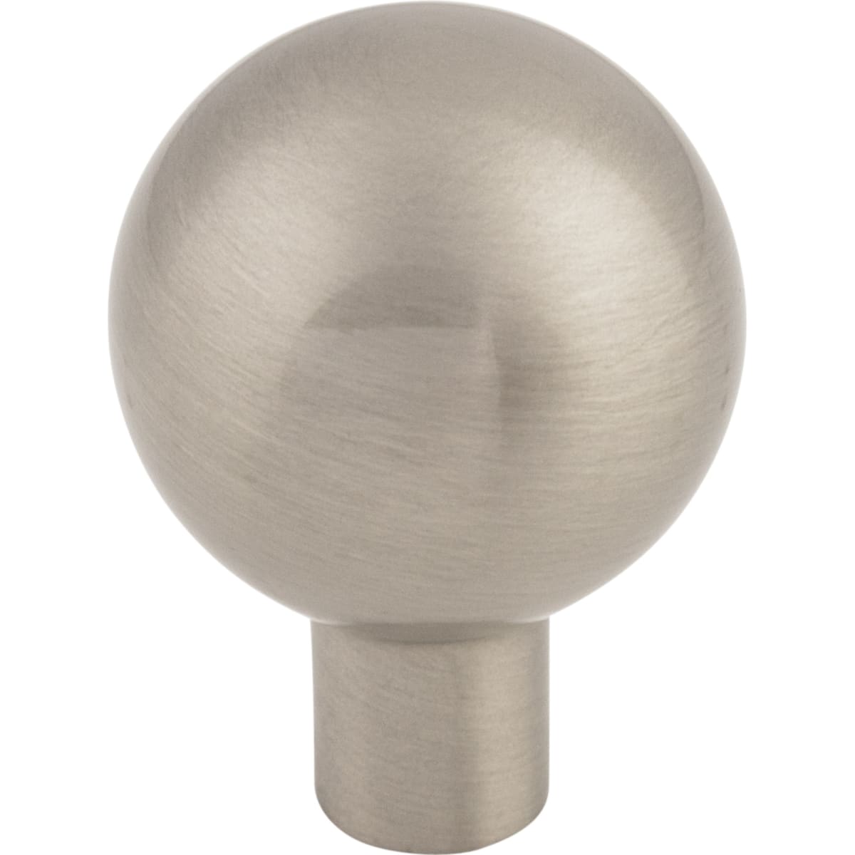 Top Knobs - TK761BSN - Brookline 1 Inch Round Cabinet Knob in Brushed Satin Nickel