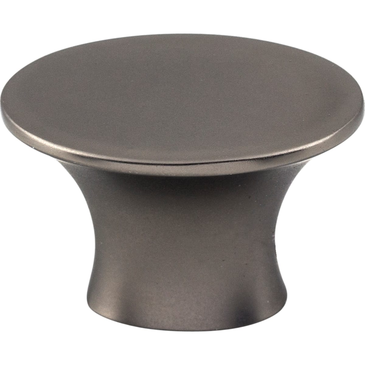Top Knobs - TK780AG - Barrington 1-5/16 Inch Oval Cabinet Knob in Ash Gray