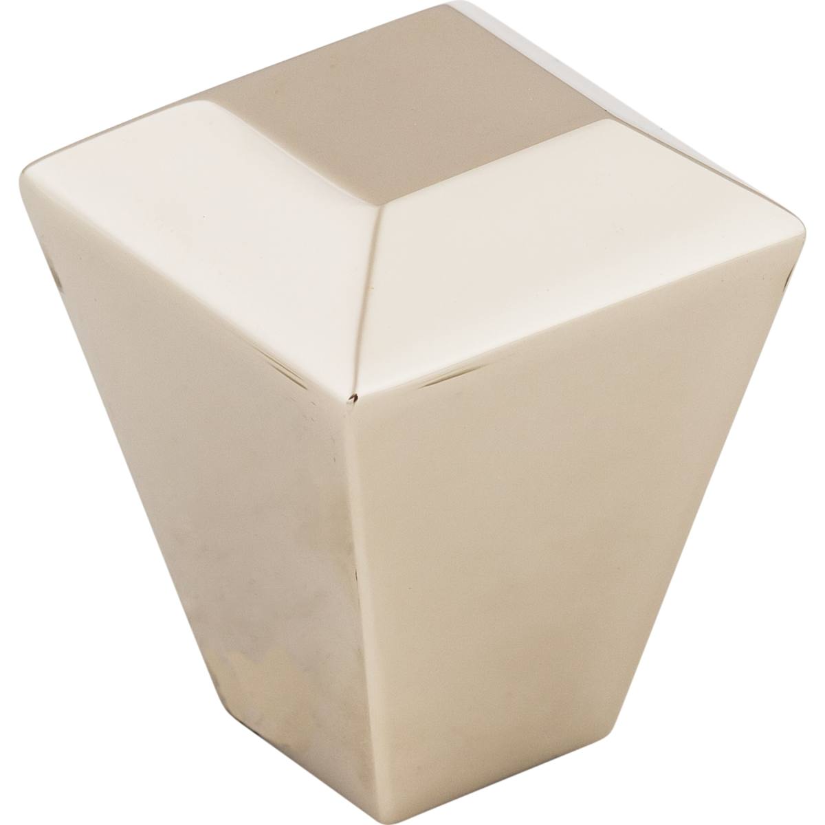 Top Knobs - TK811BSN - Juliet 1 Inch Square Cabinet Knob from the Serene Collection in Brushed Satin Nickel