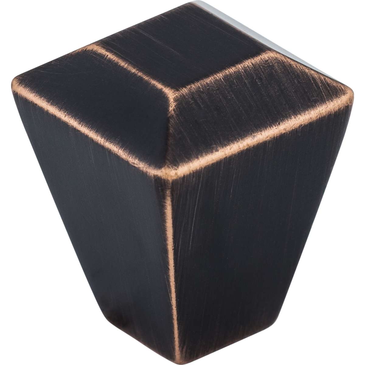 Top Knobs - TK811BSN - Juliet 1 Inch Square Cabinet Knob from the Serene Collection in Brushed Satin Nickel