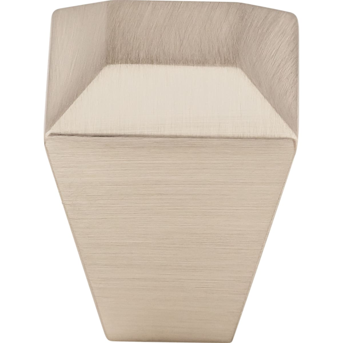 Top Knobs - TK811BSN - Juliet 1 Inch Square Cabinet Knob from the Serene Collection in Brushed Satin Nickel