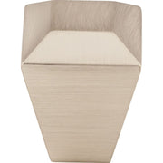 Top Knobs - TK811BSN - Juliet 1 Inch Square Cabinet Knob from the Serene Collection in Brushed Satin Nickel
