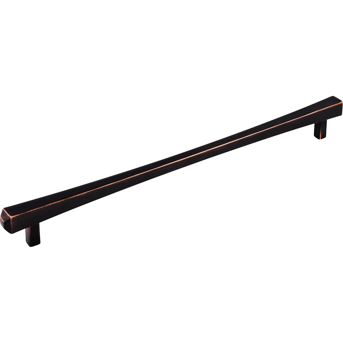 Top Knobs - TK817TB - Juliet 12 Inch Center to Center Bar Cabinet Pull from the Serene Series in Tuscan Bronze