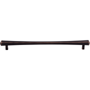 Top Knobs - TK817TB - Juliet 12 Inch Center to Center Bar Cabinet Pull from the Serene Series in Tuscan Bronze