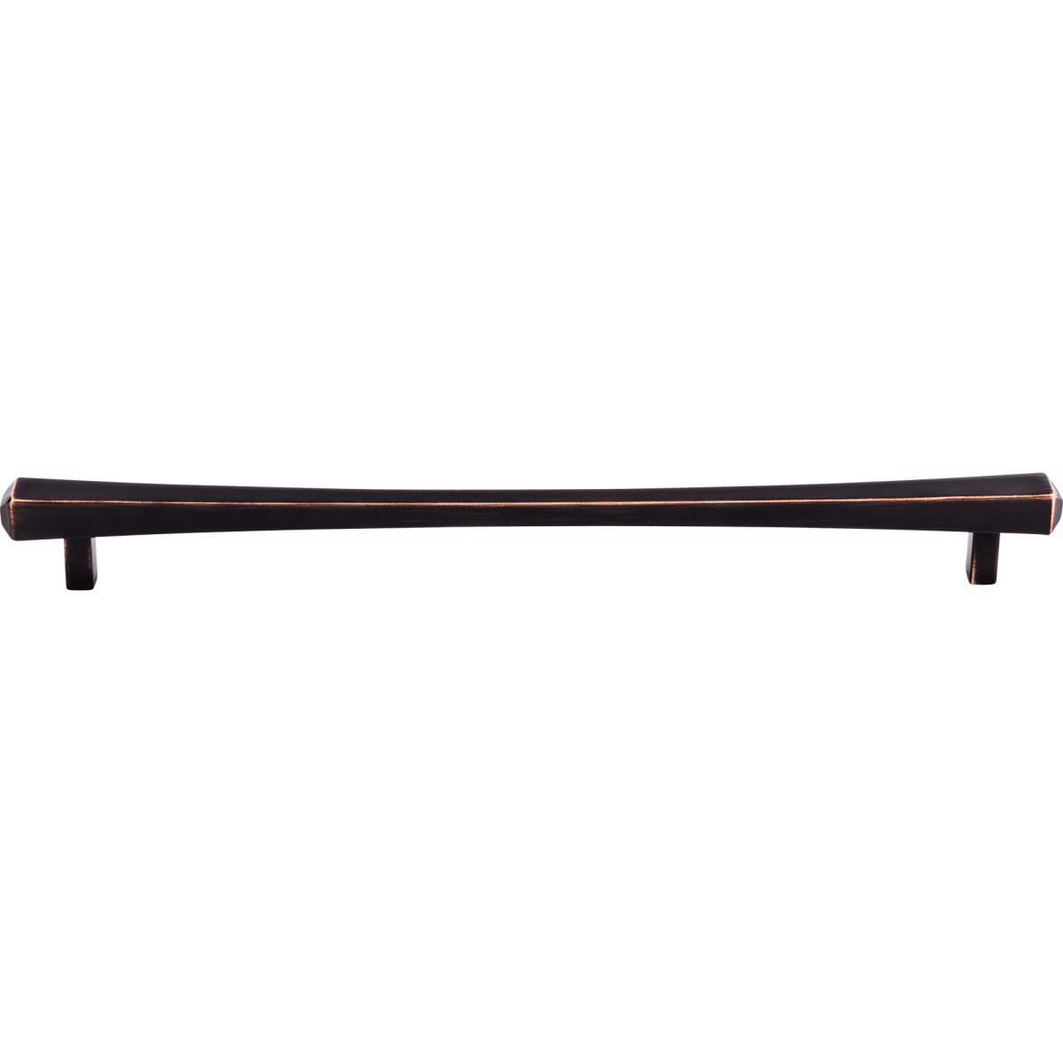 Top Knobs - TK817TB - Juliet 12 Inch Center to Center Bar Cabinet Pull from the Serene Series in Tuscan Bronze