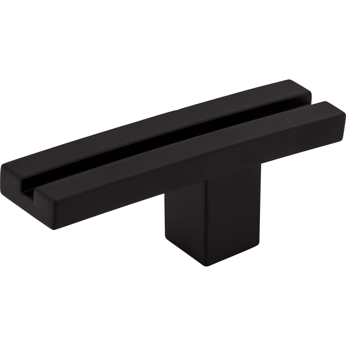Top Knobs - TK82PC - Inset Rail 2-5/8 Inch Long Designer Cabinet Knob from the Sanctuary Collection in Polished Chrome