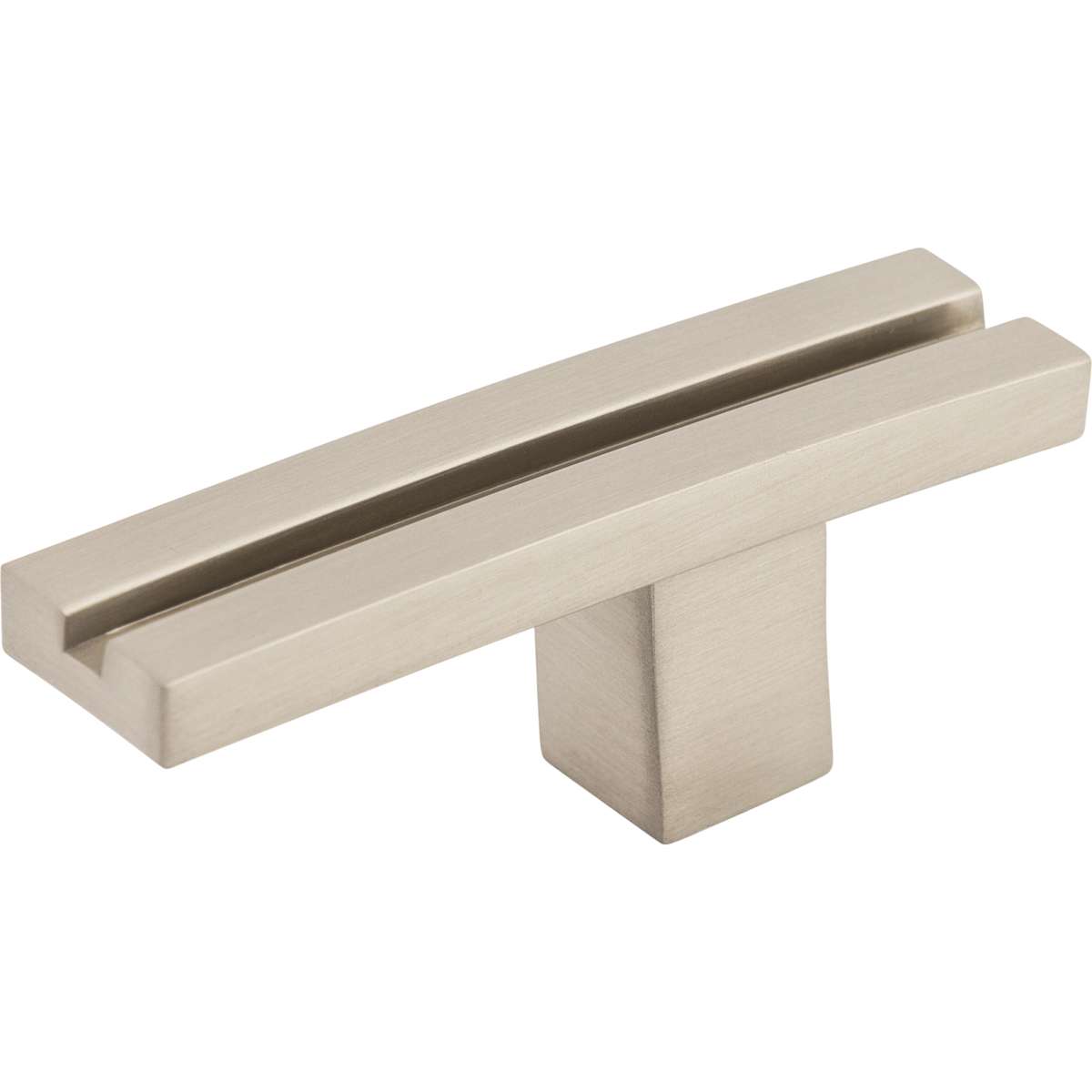 Top Knobs - TK82PC - Inset Rail 2-5/8 Inch Long Designer Cabinet Knob from the Sanctuary Collection in Polished Chrome