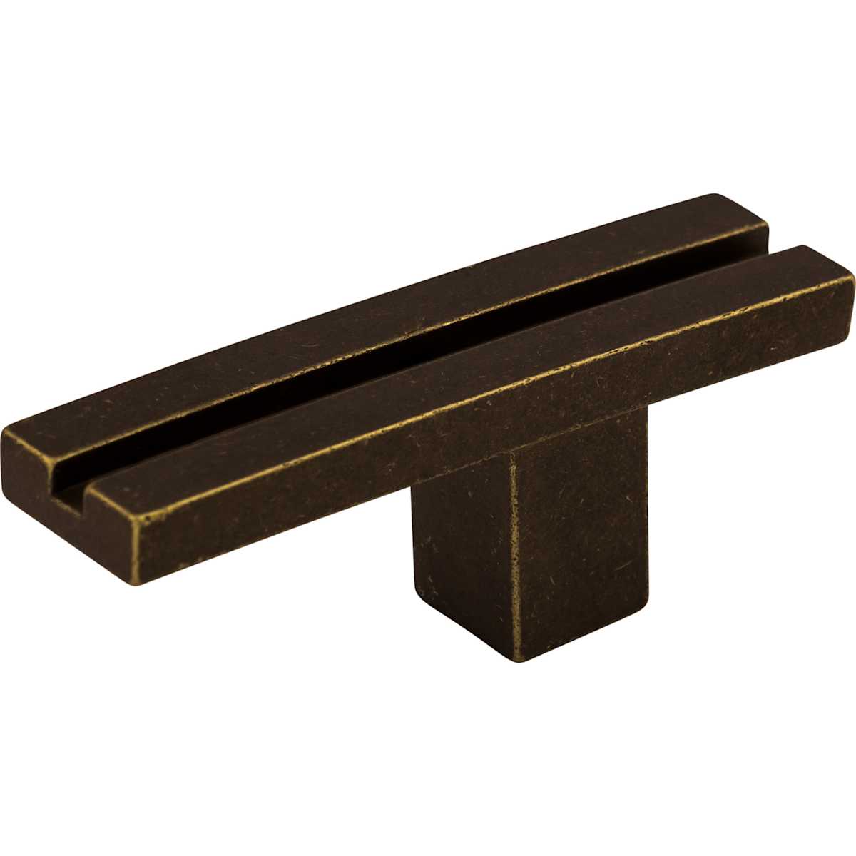 Top Knobs - TK82PC - Inset Rail 2-5/8 Inch Long Designer Cabinet Knob from the Sanctuary Collection in Polished Chrome