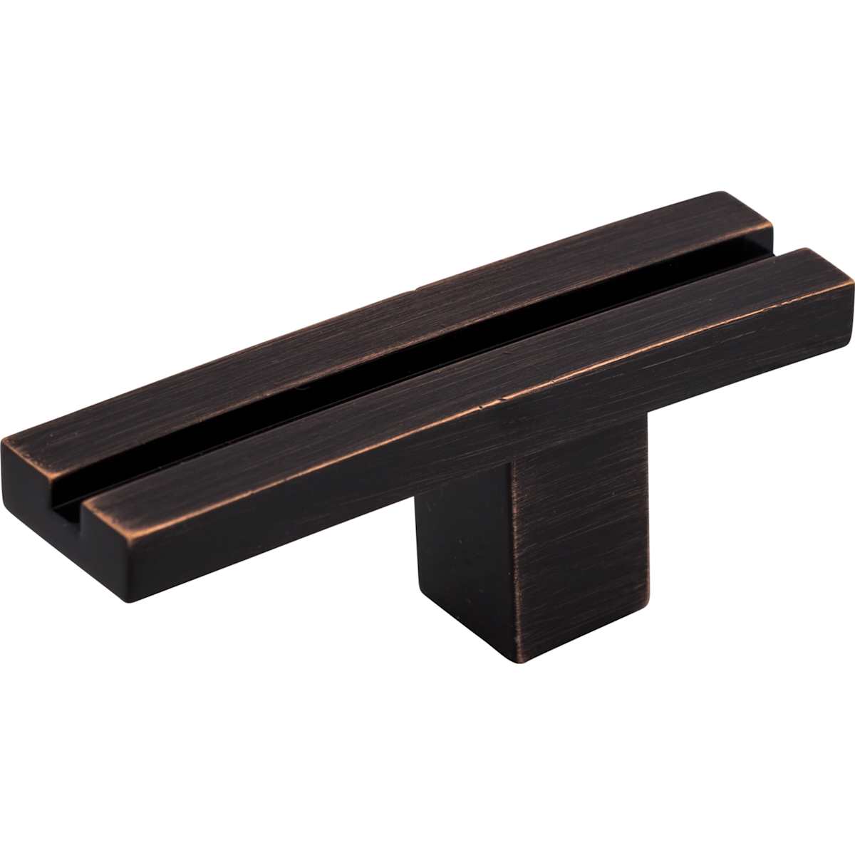 Top Knobs - TK82PC - Inset Rail 2-5/8 Inch Long Designer Cabinet Knob from the Sanctuary Collection in Polished Chrome