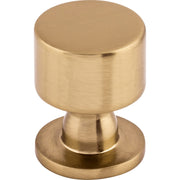 Top Knobs - TK820HB - Lily 1 Inch Mushroom Cabinet Knob from the Serene Series in Honey Bronze