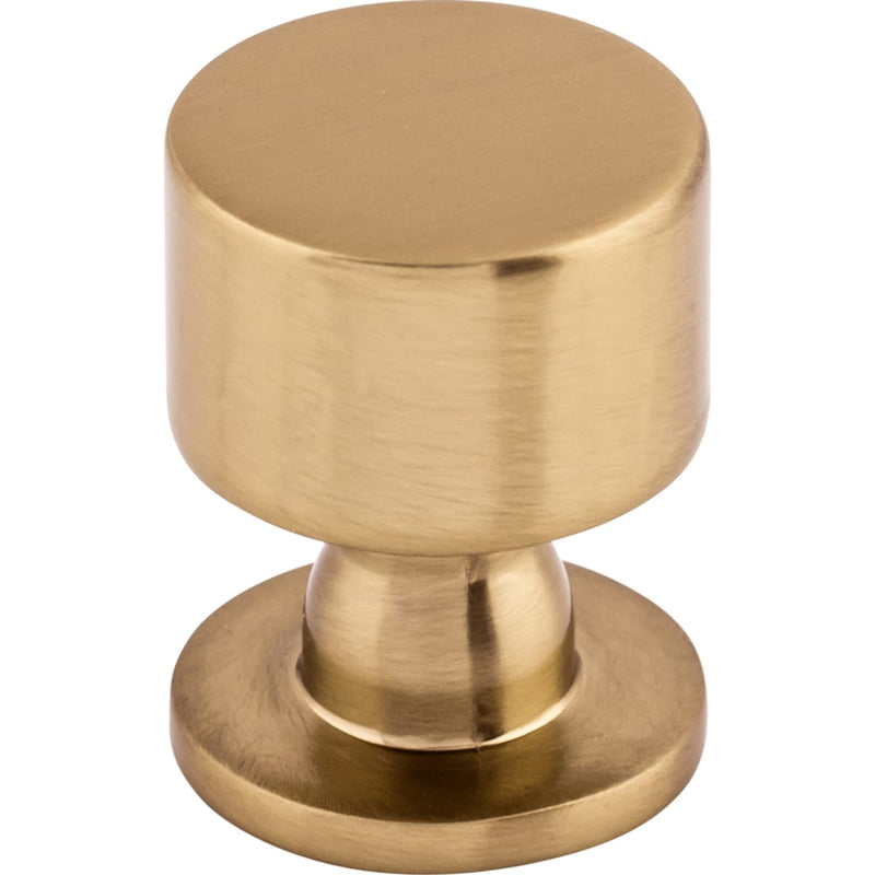Top Knobs - TK820HB - Lily 1 Inch Mushroom Cabinet Knob from the Serene Series in Honey Bronze