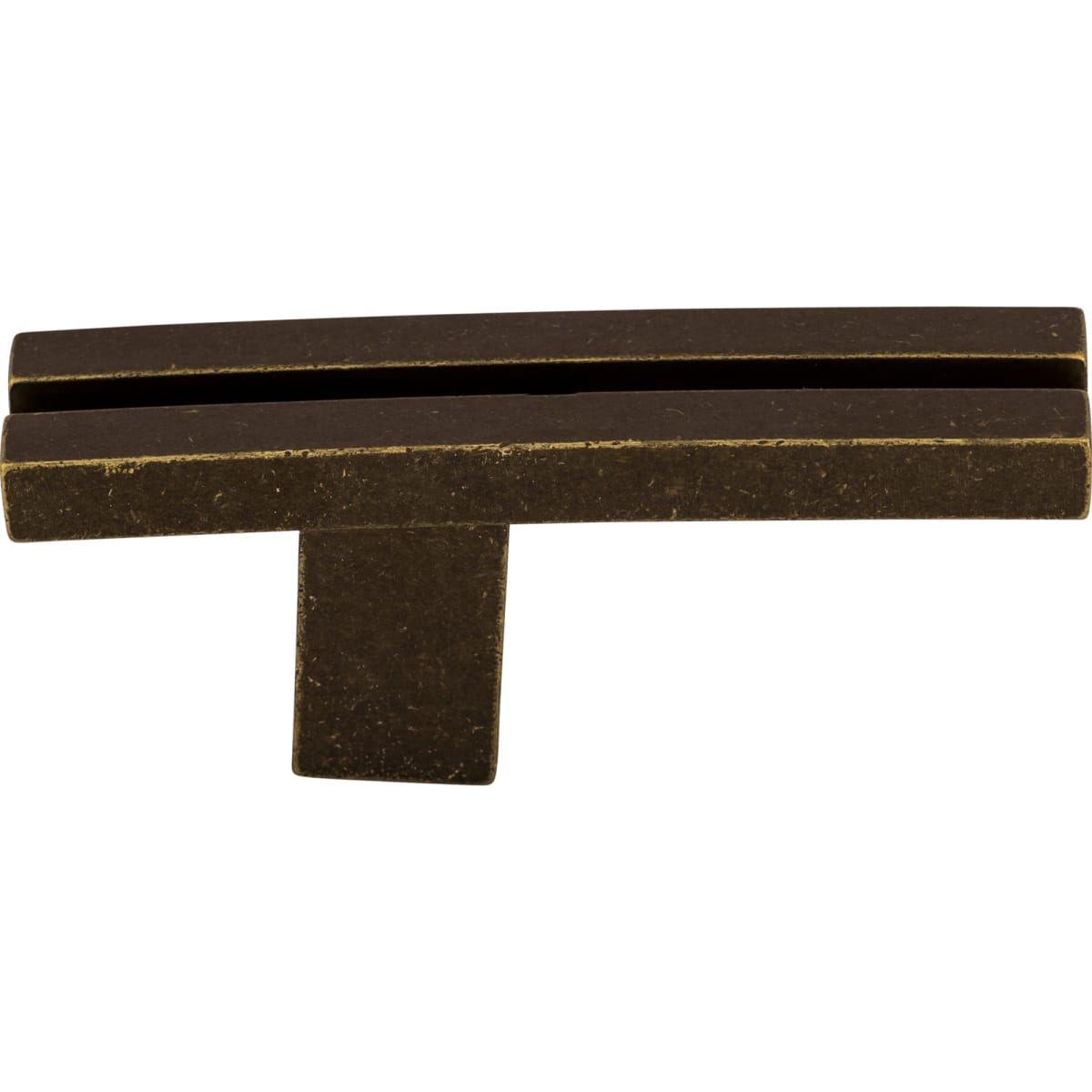 Inset Rail 2-5/8 Inch Long Designer Cabinet Knob from the Sanctuary Collection