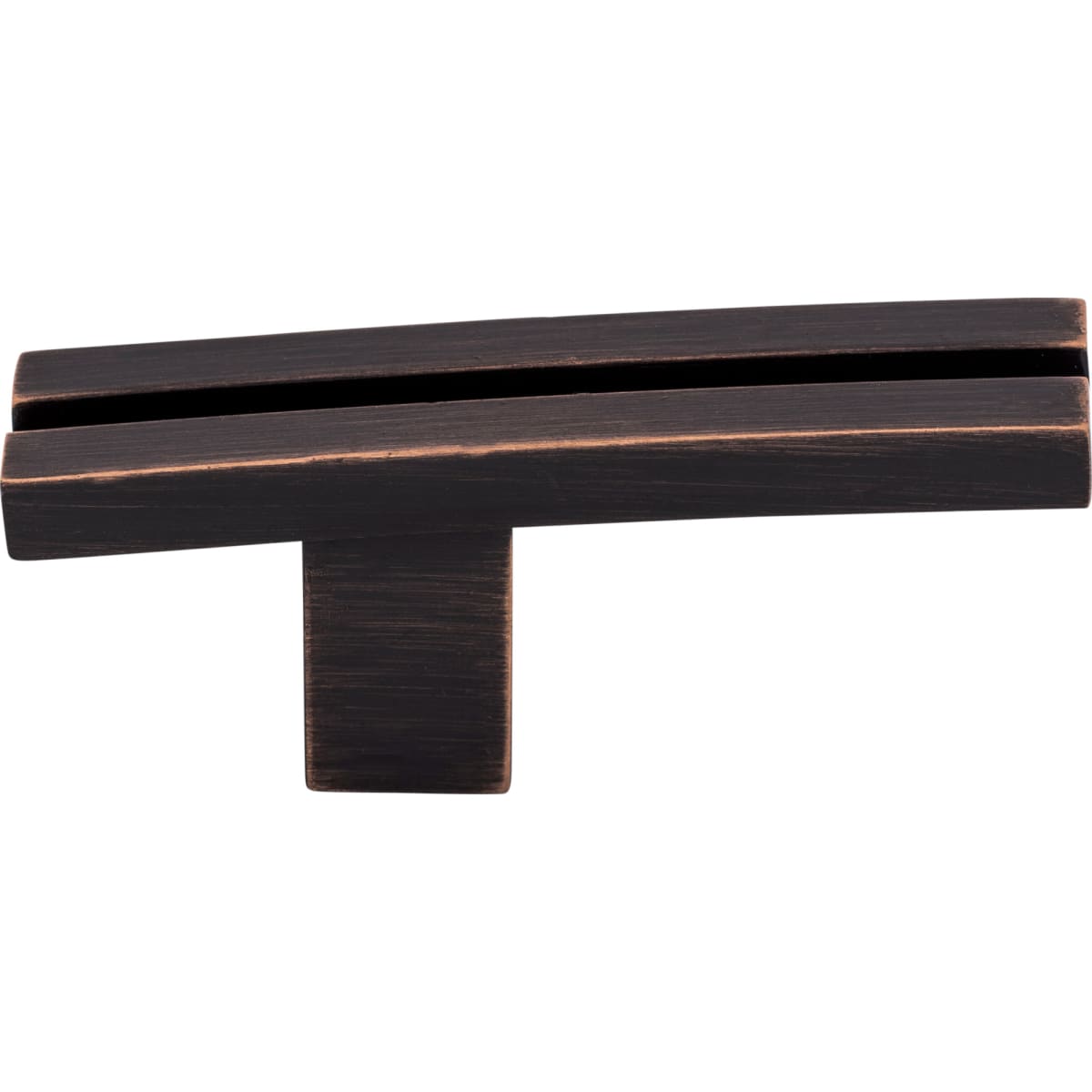 Inset Rail 2-5/8 Inch Long Designer Cabinet Knob from the Sanctuary Collection