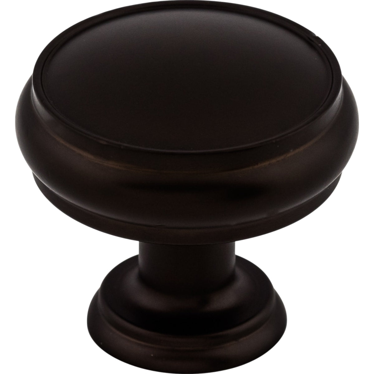 Top Knobs - TK832ORB - Eden 1-3/8 Inch Mushroom Cabinet Knob in Oil Rubbed Bronze