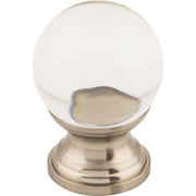 Top Knobs - TK840BSN - Serene 1 Inch Round Cabinet Knob in Brushed Satin Nickel