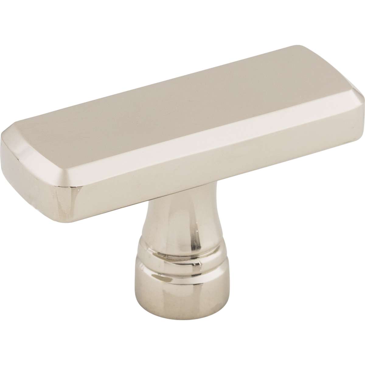 Top Knobs - TK851PN - Kingsbridge 1-7/8 Inch Rectangular Cabinet Knob from the Devon Collection in Polished Nickel