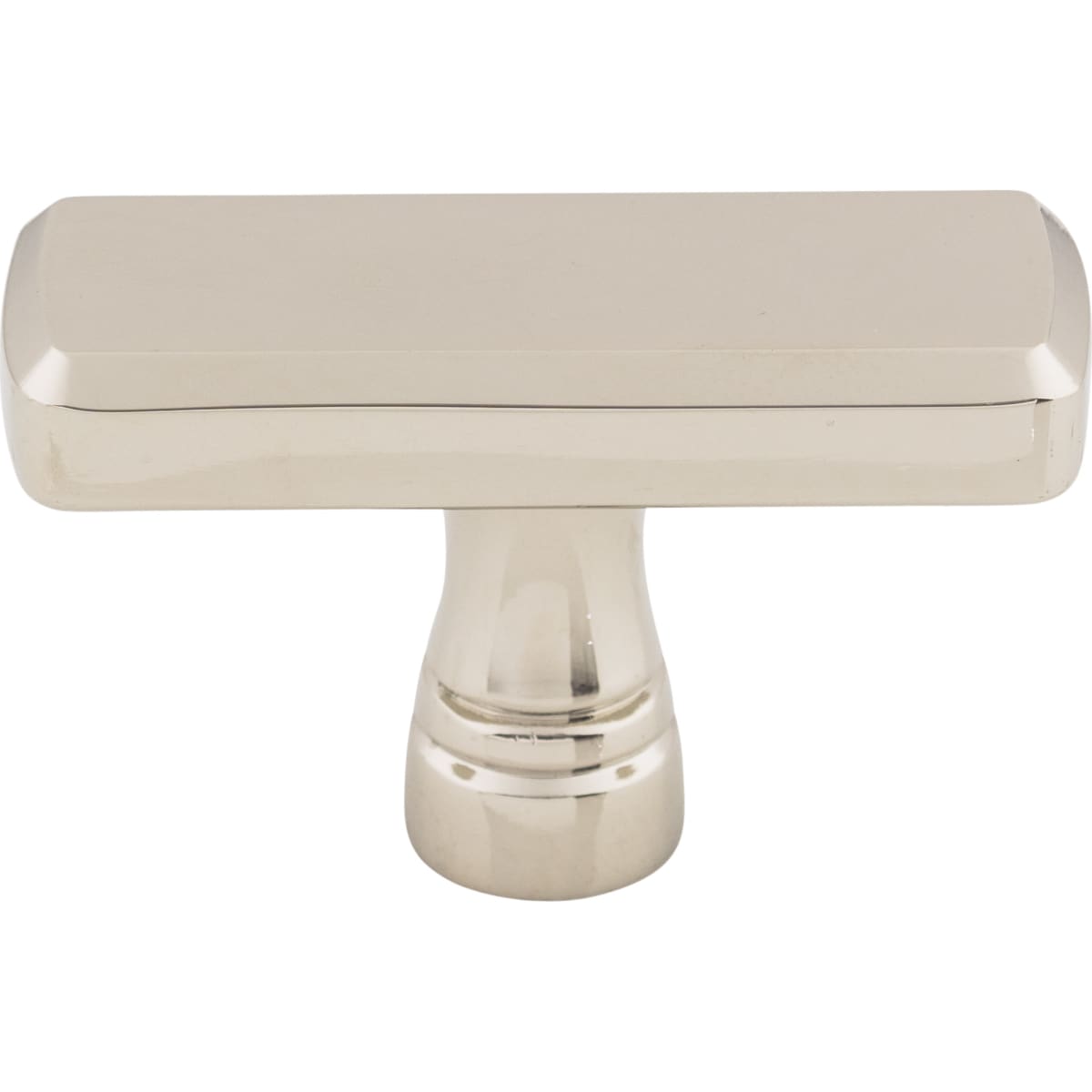 Top Knobs - TK851PN - Kingsbridge 1-7/8 Inch Rectangular Cabinet Knob from the Devon Collection in Polished Nickel