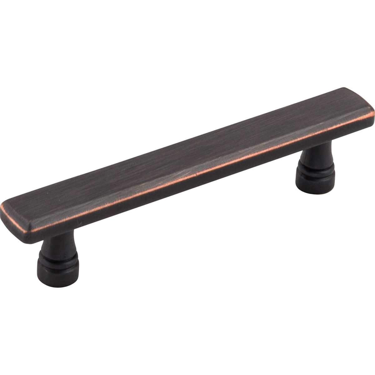 Top Knobs - TK853PC - Devon 3-3/4 Inch Center to Center Bar Cabinet Pull in Polished Chrome