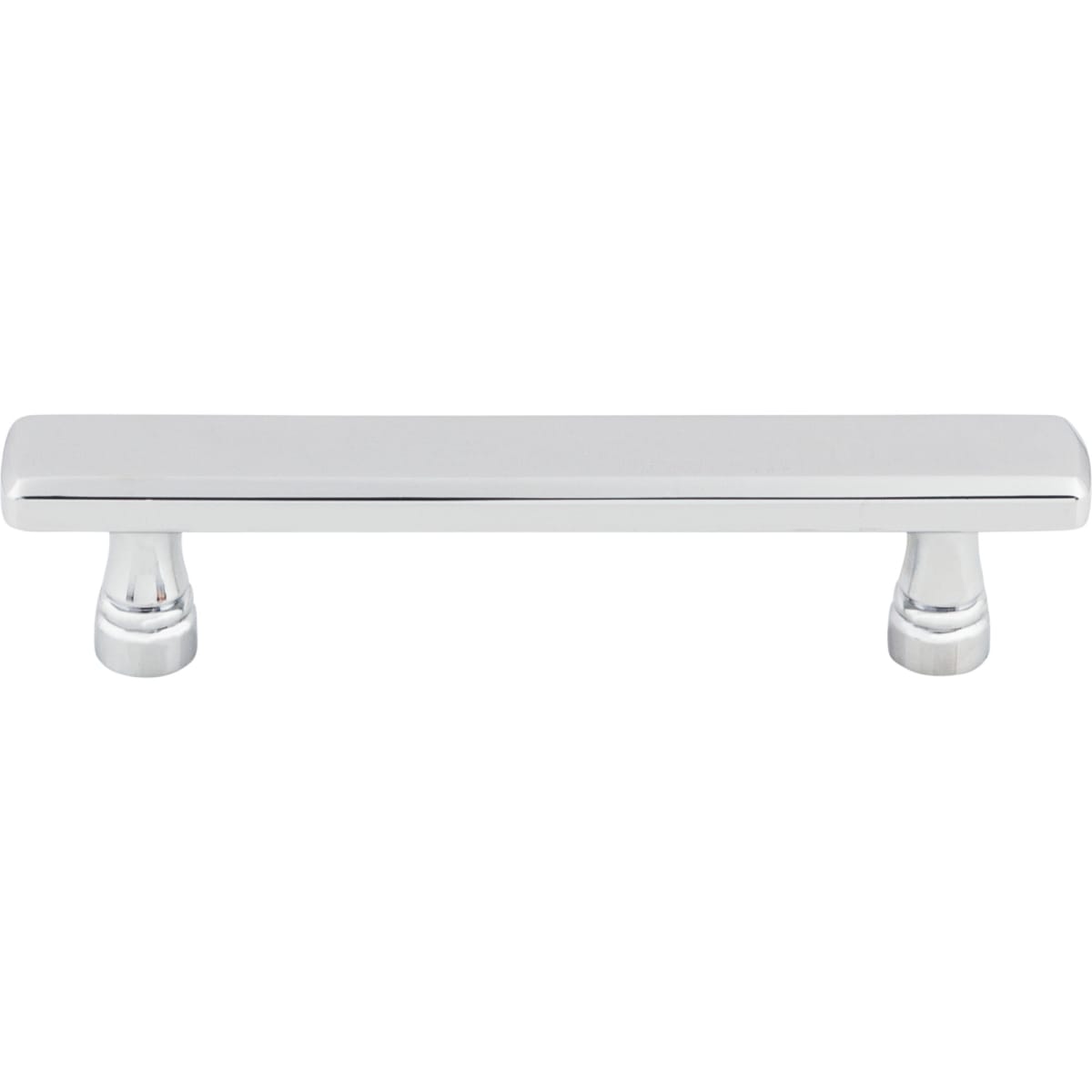Top Knobs - TK853PC - Devon 3-3/4 Inch Center to Center Bar Cabinet Pull in Polished Chrome