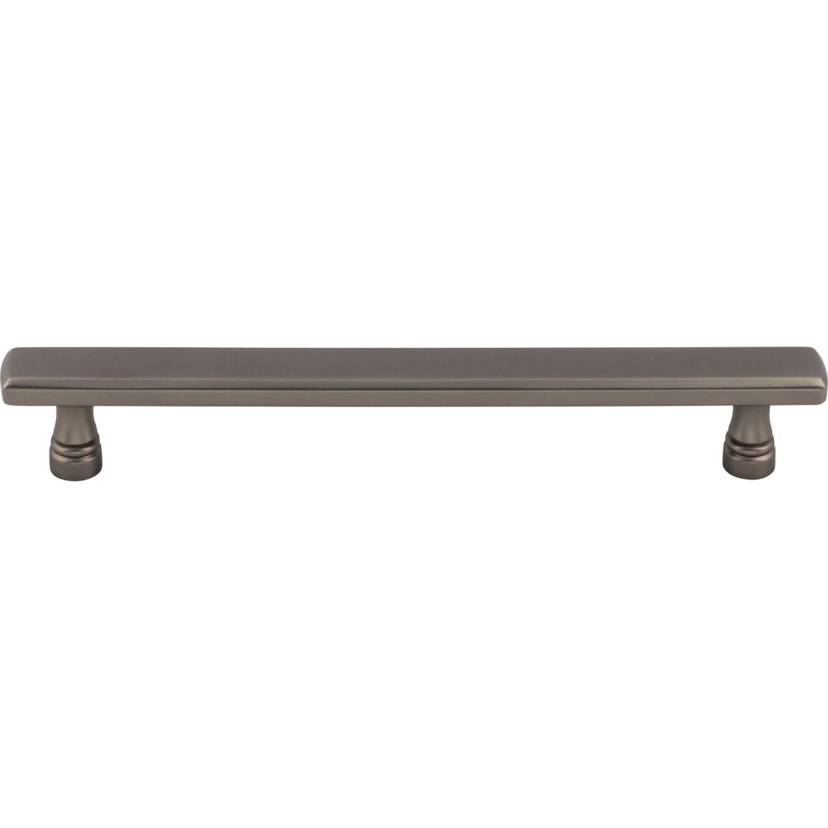 Top Knobs - TK855AG - Devon 6-5/16 Inch Center to Center Bar Cabinet Pull in Ash Gray