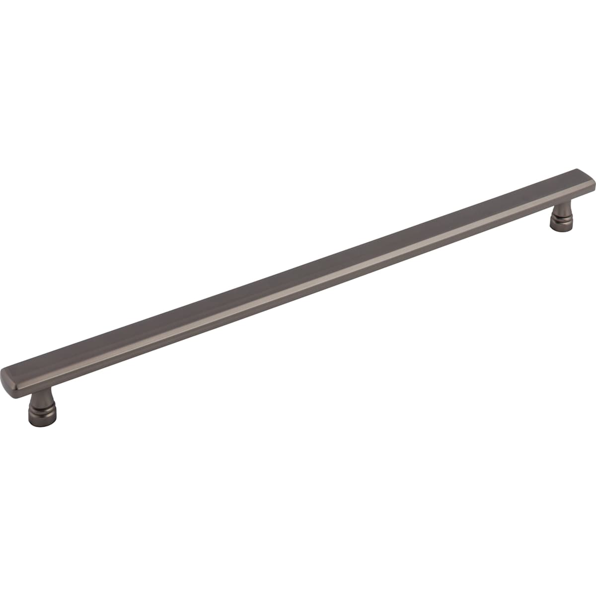 Top Knobs - TK857BSN - Devon 12 Inch Center to Center Bar Cabinet Pull in Brushed Satin Nickel
