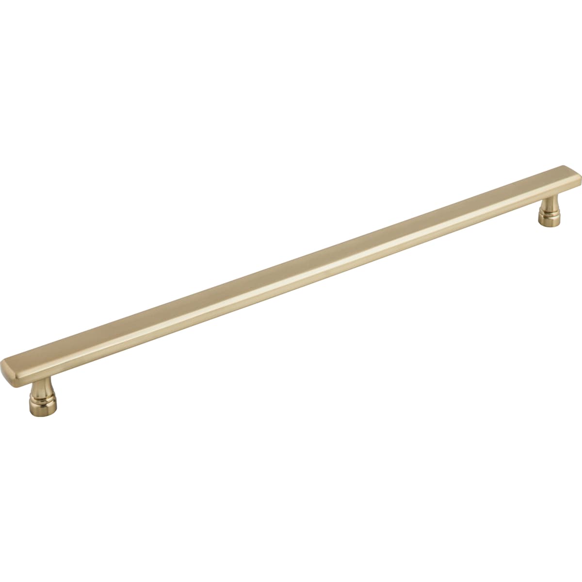 Top Knobs - TK857BSN - Devon 12 Inch Center to Center Bar Cabinet Pull in Brushed Satin Nickel