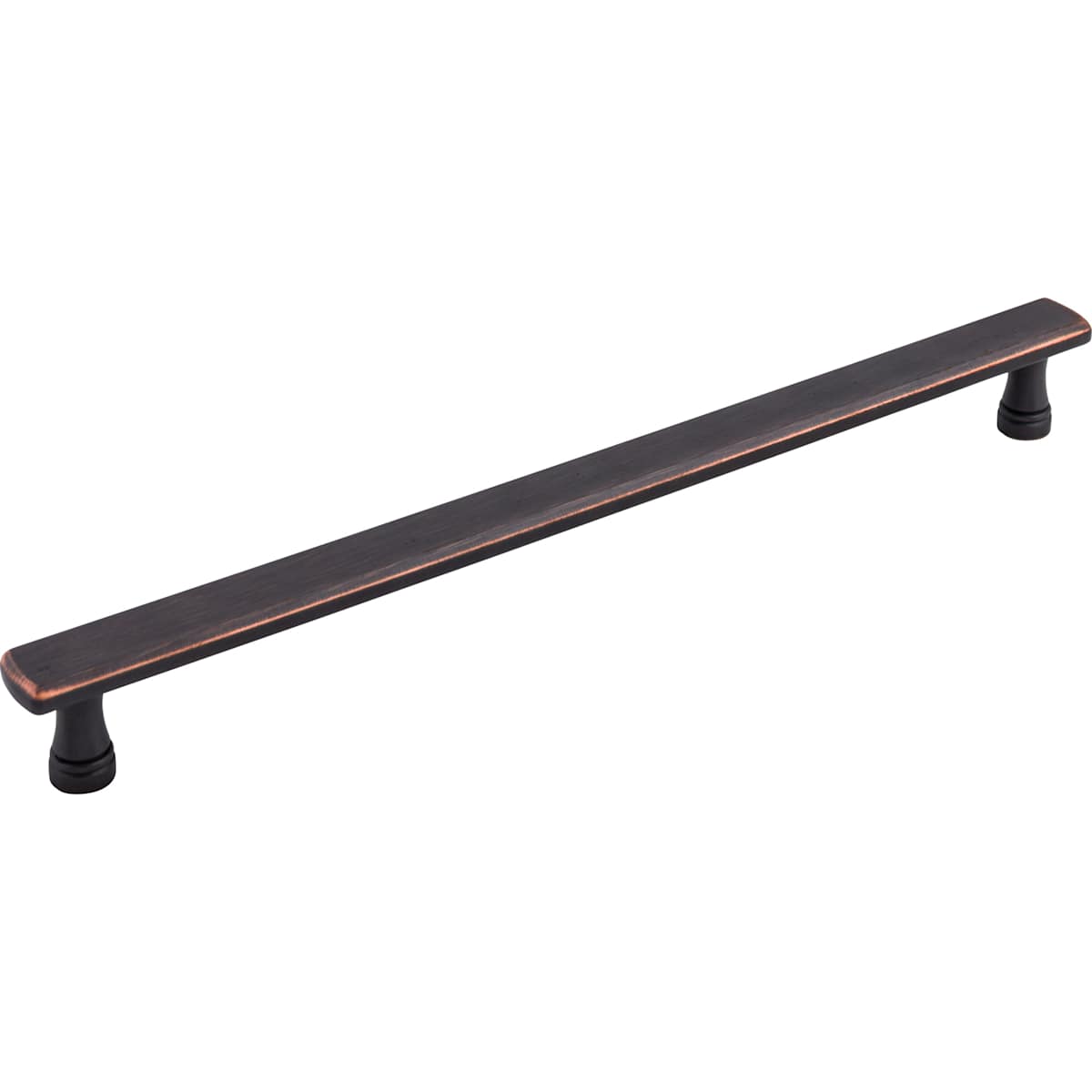 Top Knobs - TK858BSN - Devon 12 Inch Center to Center Bar Appliance Pull in Brushed Satin Nickel
