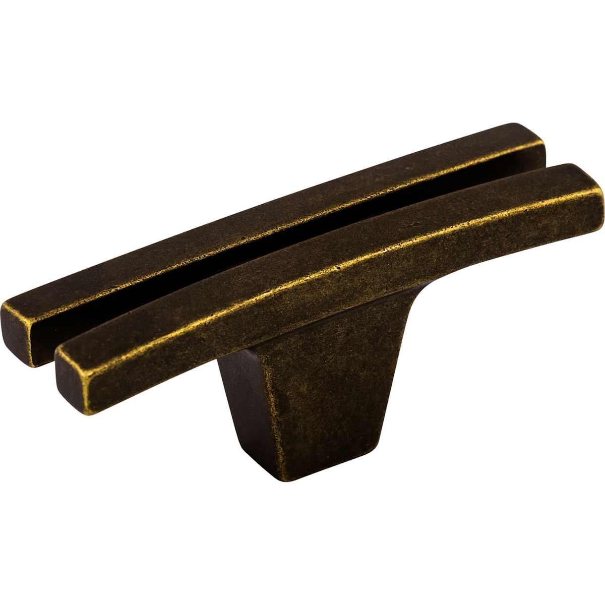 Top Knobs - TK87BSN - Flared 2-5/8 Inch Bar Cabinet Knob from the Sanctuary Collection in Brushed Satin Nickel