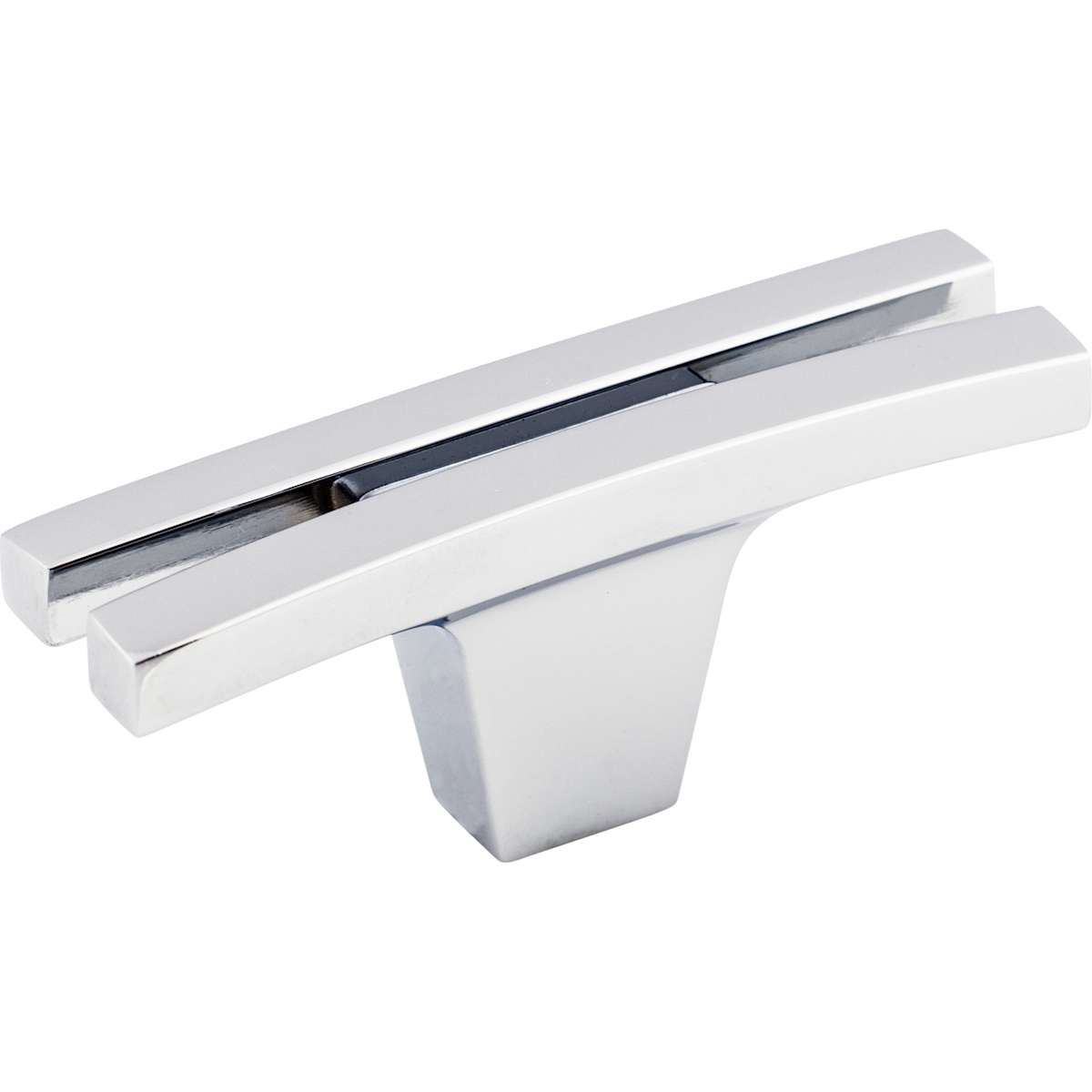 Top Knobs - TK87BSN - Flared 2-5/8 Inch Bar Cabinet Knob from the Sanctuary Collection in Brushed Satin Nickel