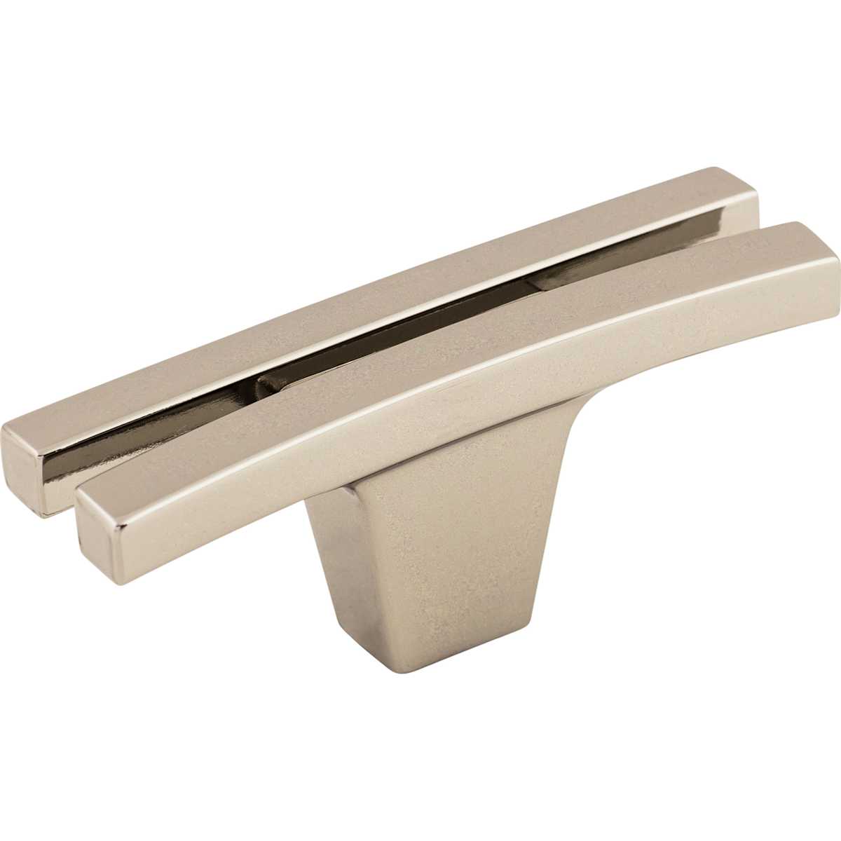 Top Knobs - TK87BSN - Flared 2-5/8 Inch Bar Cabinet Knob from the Sanctuary Collection in Brushed Satin Nickel