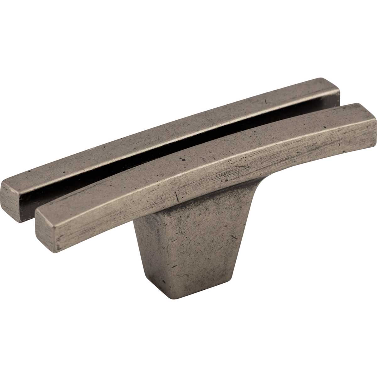 Top Knobs - TK87BSN - Flared 2-5/8 Inch Bar Cabinet Knob from the Sanctuary Collection in Brushed Satin Nickel