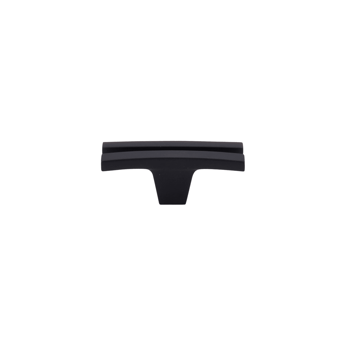 Top Knobs - TK87BLK-25PACK - Flared 2-5/8 Inch Bar Cabinet Knob from the Sanctuary Collection - 25 Pack in Flat Black