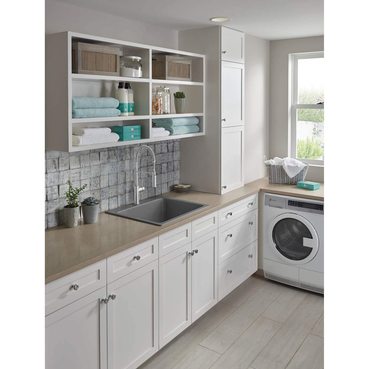 Top Knobs - TK880BSN - Brixton 1-1/4 Inch Mushroom Cabinet Knob from the Devon Collection in Brushed Satin Nickel