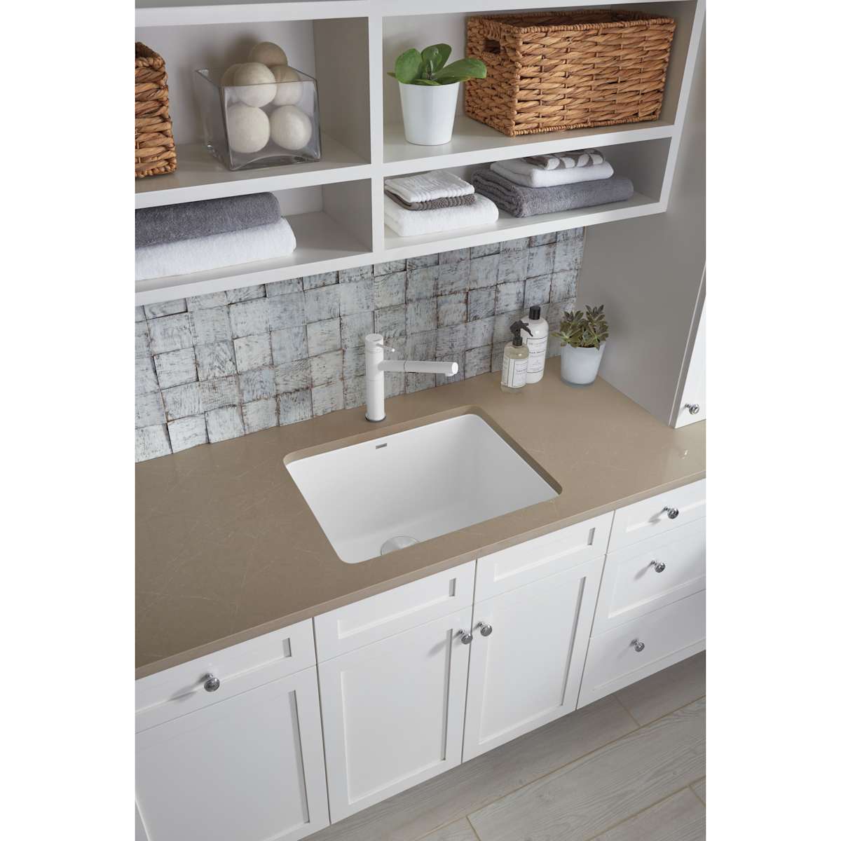 Top Knobs - TK880BSN - Brixton 1-1/4 Inch Mushroom Cabinet Knob from the Devon Collection in Brushed Satin Nickel
