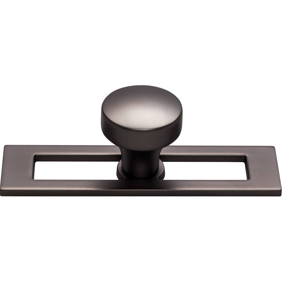 Top Knobs - TK901HB - Kinney 1-1/4 Inch Mushroom Cabinet Knob from the Lynwood Collection in Honey Bronze