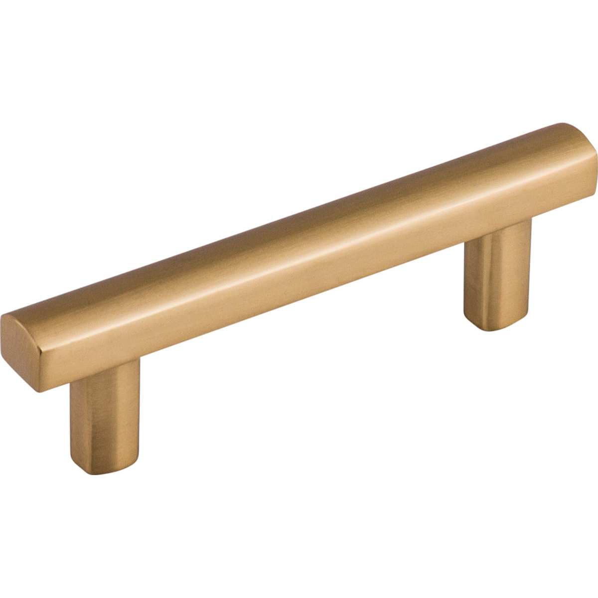 Top Knobs - TK903BLK - Hillmont 3 Inch Center to Center Bar Cabinet Pull from the Lynwood Series in Flat Black