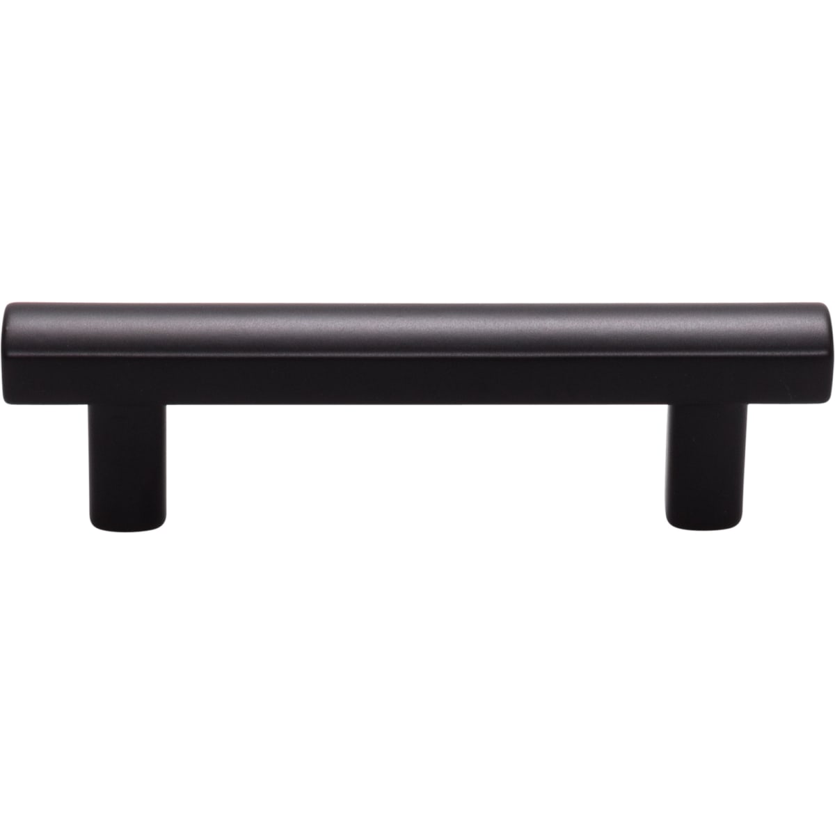 Top Knobs - TK903BLK - Hillmont 3 Inch Center to Center Bar Cabinet Pull from the Lynwood Series in Flat Black