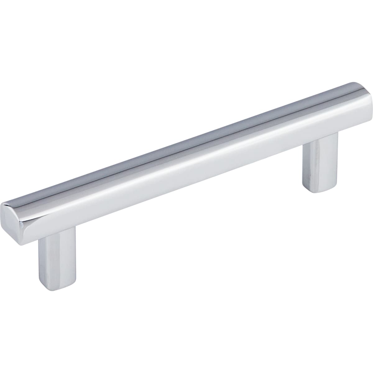 Top Knobs - TK904PC - Hillmont 3-3/4 Inch Center to Center Bar Cabinet Pull from the Lynwood Series in Polished Chrome